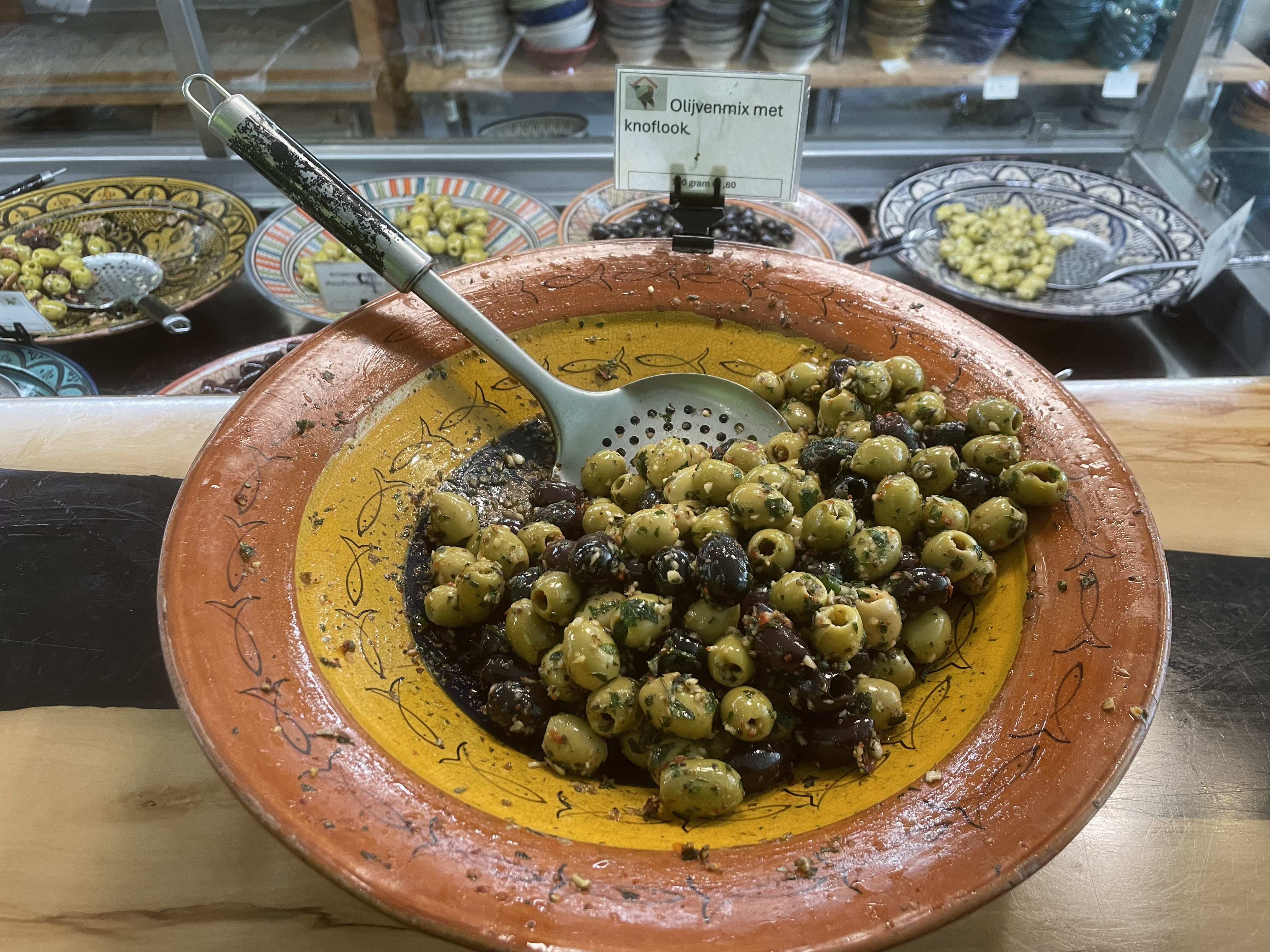 Olijvenmix met Knoflook